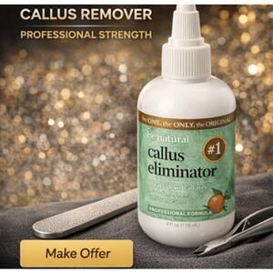 Prolinc Be Natural Callus Eliminator Orange Scent 4oz  Professional Formula NEW